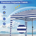 Malibu Foldable Beach Cabana/Tent/Canopy 1.8X1.8M