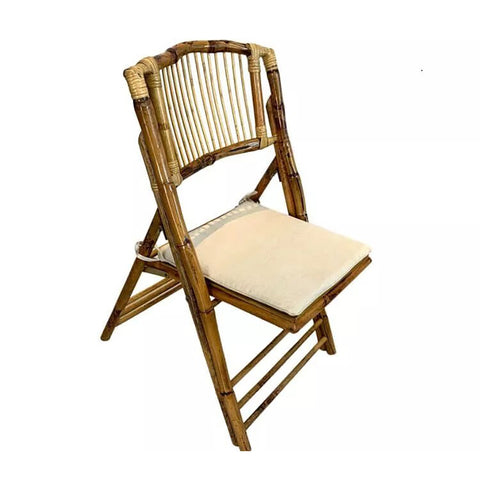 Zella Rattan Folding Chair