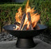Valla 56cm Round Portable Cast Iron Fire Pit/Brazier