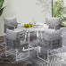 Aragon 4 Seater Dining Set