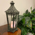 Harieta Metal Candle Lantern With Glass