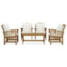 Veritas 5 Piece Acacia Garden Lounge Set