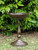 Valery Antique Metal Bird Bath - 73cm High