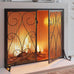 La Roche 2-Panel Fireplace Screen with Doors