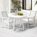 Lyra 3pc Solid Wood Outdoor Dining Setting