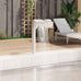 Sceptre Silver Pool Fountain in Stainless Steel. 2 Sizes