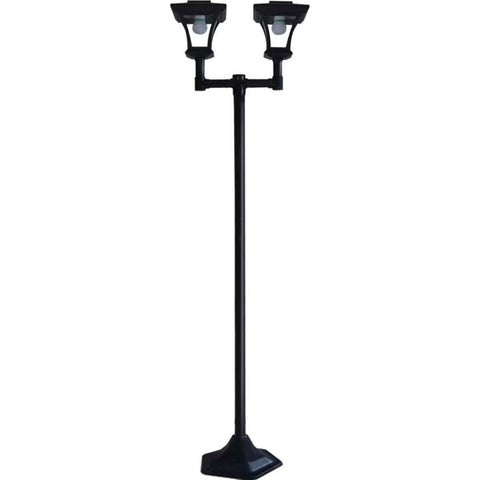 Riva Solar Lamp Post w/Single or Double Lamps