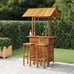 Altamura 3pc Acacia Wood Garden Bar Set