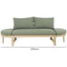 Vivendi Acacia Wood Outdoor Daybed/Lounge