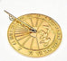 Loloo Polished Brass Sundial
