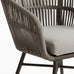 Brienz Rope Outdoor Dining Chairs. Set of 4. 4 Colours