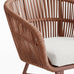 Brienz Rope Outdoor Dining Chairs. Set of 4. 4 Colours