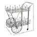Vittoria Patio & EntertainingTrolley Cart