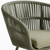 Brienz Rope Outdoor Dining Chairs. Set of 4. 4 Colours