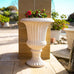 Tola Handmade Clay Concrete Urn - 51cm High