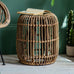 Falla Rattan Round Side Table. 2 Sizes