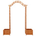 Aliza Solid Firwood Garden Arbour/Pergola w/Planter