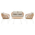 Esmeralda 4 Piece Lounge Set