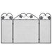 Jodoigne 3-Panel Foldable Fireplace Mesh Screen. 61cm Height