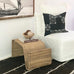 Oceana Wave Side Table / Magazine Rack