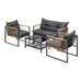Marchena 4 Seater Outdoor Lounge Set