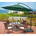 Zesta 3m Heavy Duty Round Cantilever Outdoor Umbrella - 4 Cols