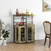 Rustica Wine Cabinet w/ Glass Holder