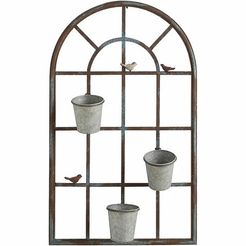 Torre Set of of 2 Classic French Provincial Wall Planters