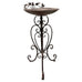 Emeraude Birdbath/Feeder w/Embellished Legs. 47x41x80cm