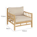 Samara 4 Seater Acacia Wood Outdoor Lounge Set