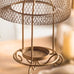 Aimi Hanging Metal Candle Holder - French Gold Mesh