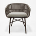Brienz Rope Outdoor Dining Chairs. Set of 4. 4 Colours
