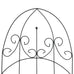 Evangeline Iron Plant Climbing Racks. 2 Designs. 3 pcs. Black 40x100 cm Iron