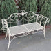 Lula Garden Bench Seat - Antique Cream