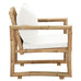 Lucca 2 pc Bamboo Chair Set w/Cushions