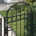 Cristina Steel Fence Gate with Arched Top