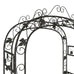 Julien Black Steel Garden Arch. 116x45x240cm