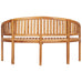 Sunrise Curved Solid Teakwood - 3 Sizes