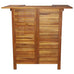Iona Acacia Wood Bar Table 110x50x105 cm