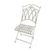 Acadia 3pc Wrought Iron Setting - Antique White