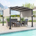 Falla Pergola w/Retractable Canopy 3 x 3m