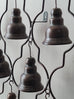 Bienvenue Metal Garden Sculpture/Mobile/Chime w/18 bells