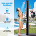 Fiore Solar Heated Outdoor Shower