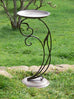 French-style Avian Bird Feeder/Bird Bath. Antique Brown