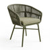Brienz Rope Outdoor Dining Chairs. Set of 4. 4 Colours