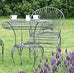 Verbier Classic Wrought Iron 3pc Patio Set