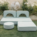 Marcella 5 pc Outdoor Modular Lounging Set - 4 Colours
