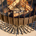 Chania Chimenea. Large 100cm Diameter. 1.68m Tall. Black