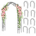 Rousillon 2.5M Garden Arch/Arbour and Trellis