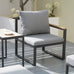 Sanovo 5-Piece Charcoal Outdoor Patio Set